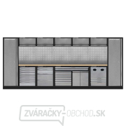 Zostava dielenského nábytku Procarosa PROFI XL 1390 Pracovná doska: drevená gallery main image