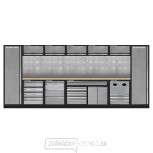 Zostava dielenského nábytku Procarosa PROFI XL 1390 Pracovná doska: drevená Zostava dielenského nábytku Procarosa PROFI XL 1390 Pracovná doska: drevená gallery main image