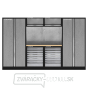 Zostava dielenského nábytku Procarosa PROFI 3608 Pracovná doska: drevená gallery main image