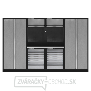 Zostava dielenského nábytku Procarosa PROFI 3608B Pracovná doska: nerezová gallery main image