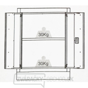Dielenská skrinka Procarosa PROFI TGC-1300 - hlboká Farba: Sivá náhled