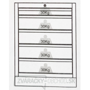 Dielenská skrinka Procarosa PROFI TGC-1305 - hlboká Farba: Sivá náhled
