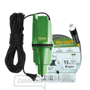 Vibračné čerpadlo Procraft VN-72D súprava s hadicou 15m 3/4 Vibračné čerpadlo Procraft VN-72D súprava s hadicou 15m 3/4