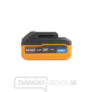 Súprava dve batérie 20V 4Ah Procraft 20/4 Turbo a nabíjačka na dve batérie 20/2 | S20-4TURBO/20-2 Náhľad