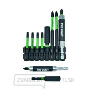 Aku rázový uťahovák Procraft PS22bb + sada bitov IBS-41 + batéria a nabíjačka | SPS22/IBS-41 náhled