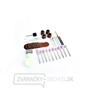 Priama brúska Procraft PG400 + GK‑418 s ohybným nástavcom a príslušenstvom | SPG400/GK-418 Náhľad