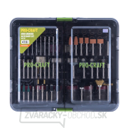 Priama brúska Procraft PG400 + GK‑418 s ohybným nástavcom a príslušenstvom | SPG400/GK-418 náhled