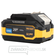 Sada batérie 20V 4Ah (2 ks) + 1 nabíjačka Procraft PBC-Set 2 | PBC-Set 2 náhled