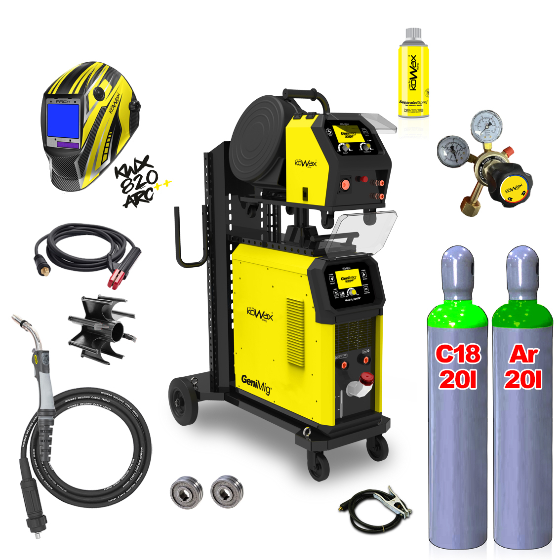 KOWAX GeniMig500DP LCD5 SET 4Q KWXSTGM500DP_S04Q