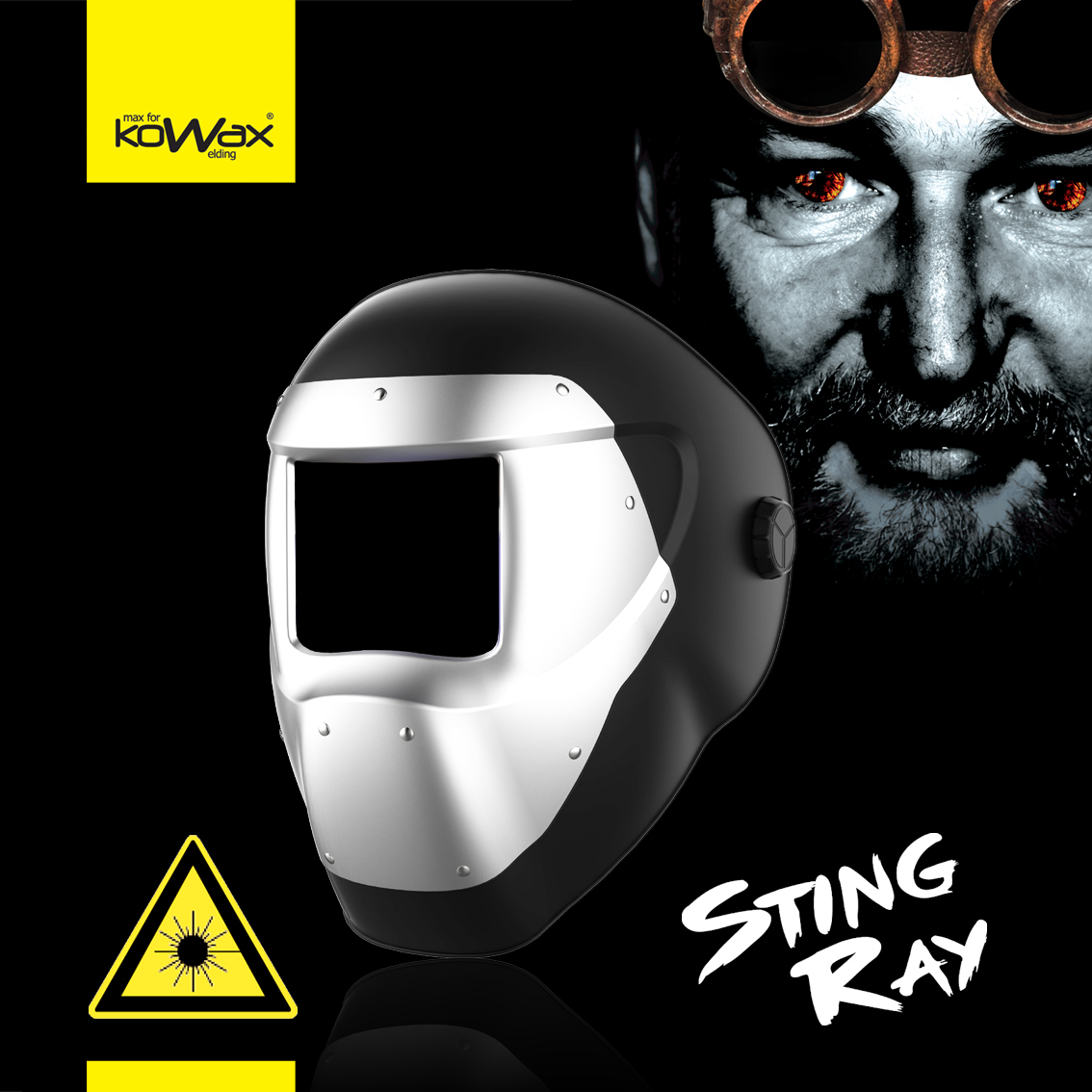 E-shop KOWAX KOWAX Skelet laserová kukla StingRay-Z KWXSTINGRAYZ_SK