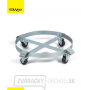 KOWAX® Podvozok pod sudy 250kg, otočné kolesá Náhľad