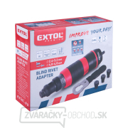 Nadstavec nitovací na vŕtačku, pre trhacie nity 2,4-4,8mm, CrMo náhled