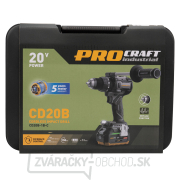 Aku skrutkovač Procraft Industrial CD20B (1 batéria) | CD20B 1b Aku skrutkovač Procraft Industrial CD20B (1 batéria) | CD20B 1b náhled