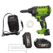 Aku nitovacia pištoľ Procraft PRG20 | PRG20 náhled