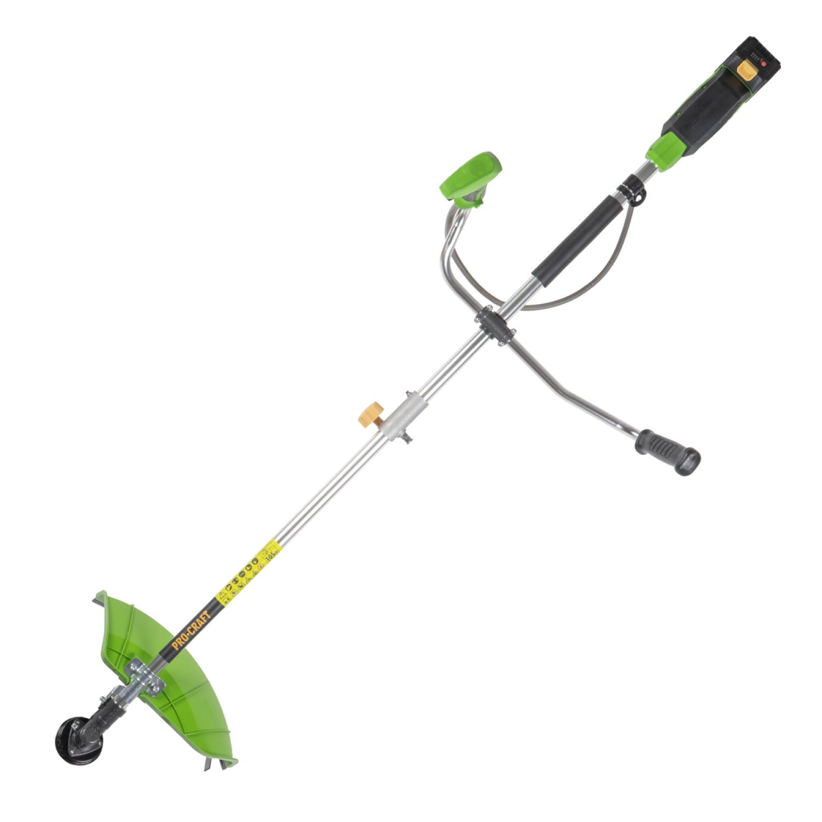 Aku krovinorez Procraft ATA-40C + dvojramenný popruh a ochranný štít | ATA-40C/20SH/CH/FACE-GUARD Náhľad