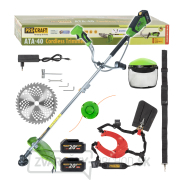 Aku krovinorez Procraft ATA-40C + dvojramenný popruh a ochranný štít | ATA-40C/20SH/CH/FACE-GUARD Aku krovinorez Procraft ATA-40C + dvojramenný popruh a ochranný štít | ATA-40C/20SH/CH/FACE-GUARD gallery main image