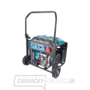 elektrocentrála digitálna invertorová, 9kW, el. štart, diaľkové ovládanie, podvozok Náhľad