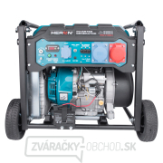 elektrocentrála digitálna invertorová, 9kW, el. štart, diaľkové ovládanie, podvozok Náhľad