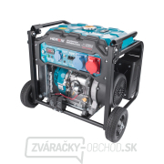 elektrocentrála digitálna invertorová, 9kW, el. štart, diaľkové ovládanie, podvozok gallery main image