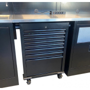 Dielenský box SPT USA - s 8 zásuvkami SP45450 Náhľad