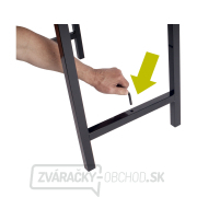 Stôl pracovný skladací, 100x60x80cm(d/š/v), nosnosť až 100kg náhled