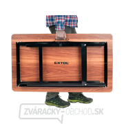 Stôl pracovný skladací, 100x60x80cm(d/š/v), nosnosť až 100kg Náhľad