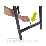 Stôl pracovný skladací, 100x60x80cm(d/š/v), nosnosť až 100kg náhled