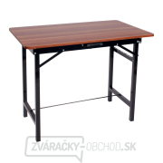 Stôl pracovný skladací, 100x60x80cm(d/š/v), nosnosť až 100kg gallery main image