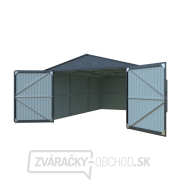 Riwall PRO RMCG 20x13 Anthracite kovová garáž 3,8 x 6 m so sedlovou strechou Antracit náhled