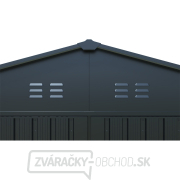 Riwall PRO RMCG 20x13 Anthracite kovová garáž 3,8 x 6 m so sedlovou strechou Antracit náhled
