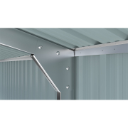 Riwall PRO RMCG 20x13 Anthracite kovová garáž 3,8 x 6 m so sedlovou strechou Antracit Náhľad