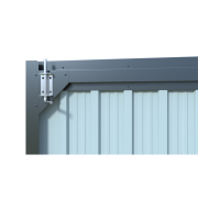 Riwall PRO RMCG 20x13 Anthracite kovová garáž 3,8 x 6 m so sedlovou strechou Antracit Náhľad