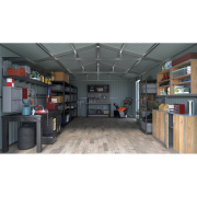 Riwall PRO RMCG 20x13 Anthracite kovová garáž 3,8 x 6 m so sedlovou strechou Antracit náhled