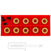 9 okrúhla karbidová titánom potiahnutá rezná doska Ø12mm Náhľad