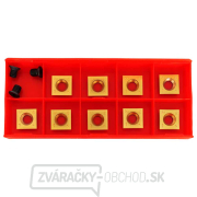 9 HM rezné doštičky štvorhranné 15x15 mm, Ti-b Náhľad