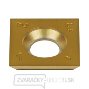 9 HM rezné doštičky štvorhranné 15x15 mm, Ti-b Náhľad