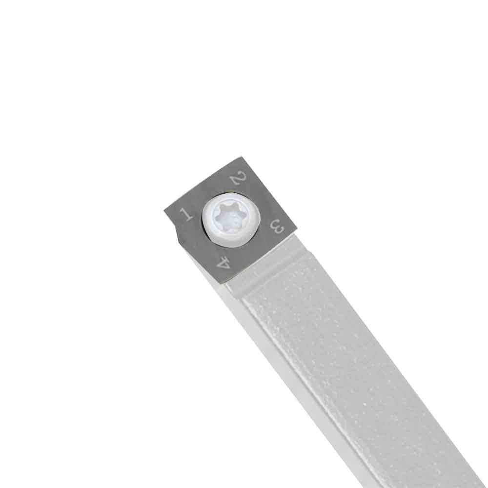 9 štvorcová karbidová rezná doska potiahnutá titánom 11,3x11,1mm