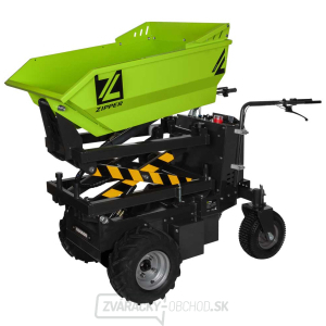 Elektrický miniDumper s hydraulickým systémom Zipper ZI-ED600HKS gallery main image