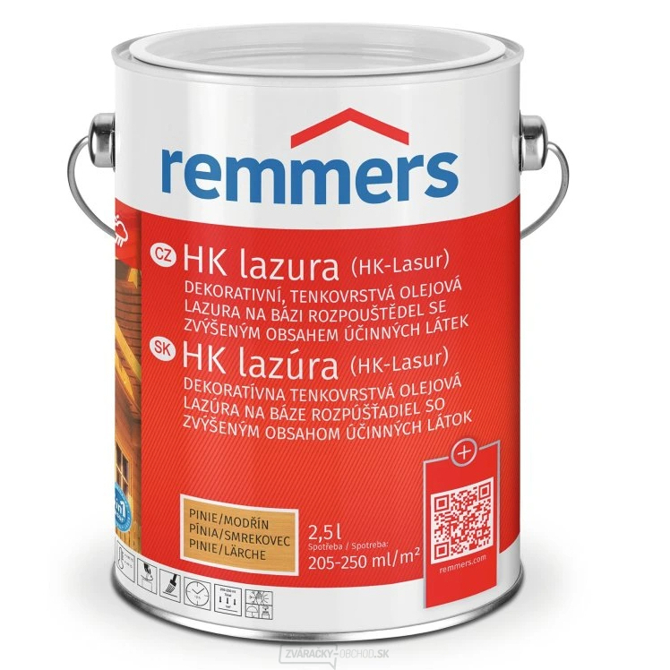 Remmers HK-Lasur/HK Stain 3v1 5 L - bezfarebná