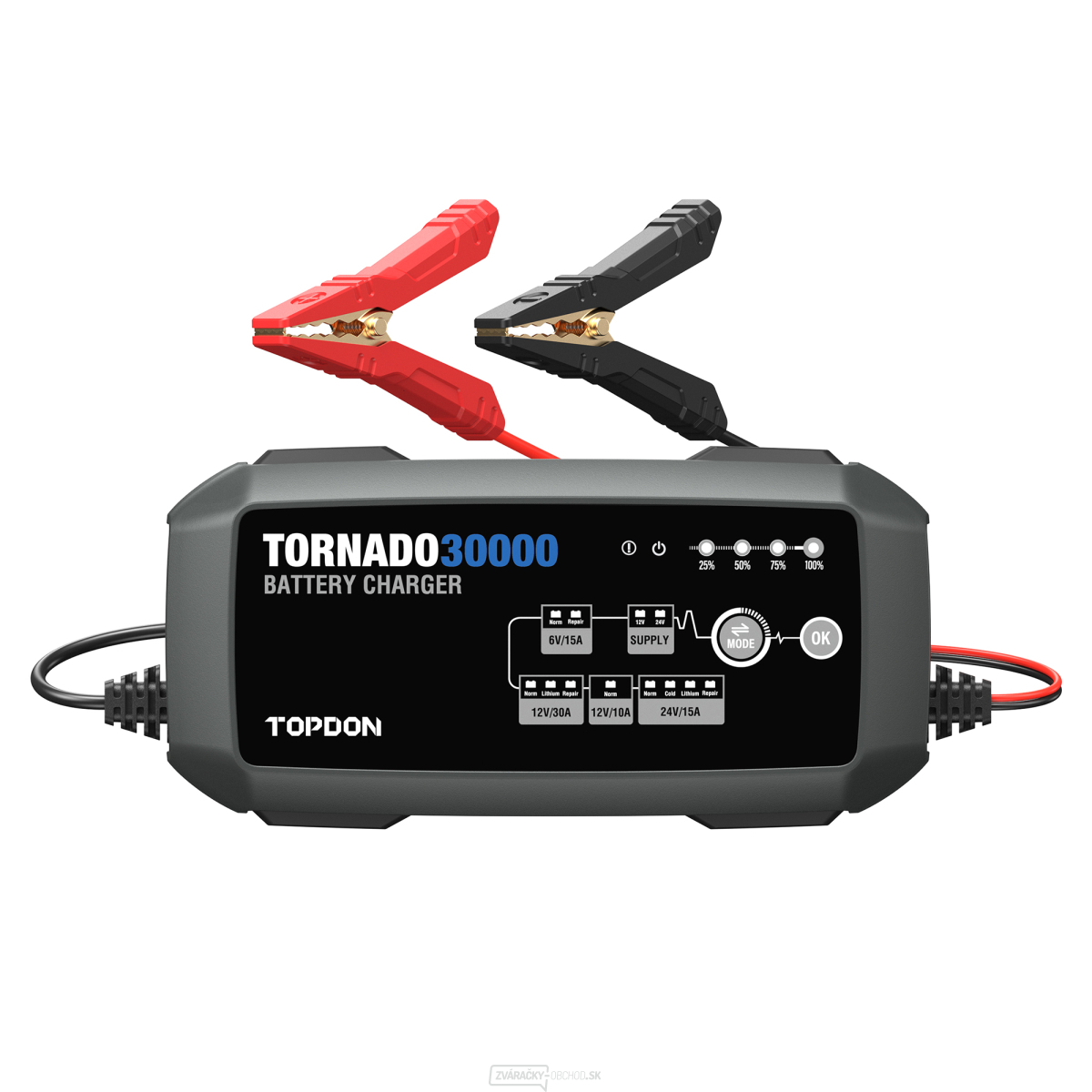 TOPDON Nabíjačka autobatérie Tornado 30000