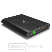 Notebook powerbank Smartech II QC3.0 40000mAh - čierna náhled