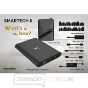 Notebook powerbank Smartech II QC3.0 40000mAh - čierna náhled
