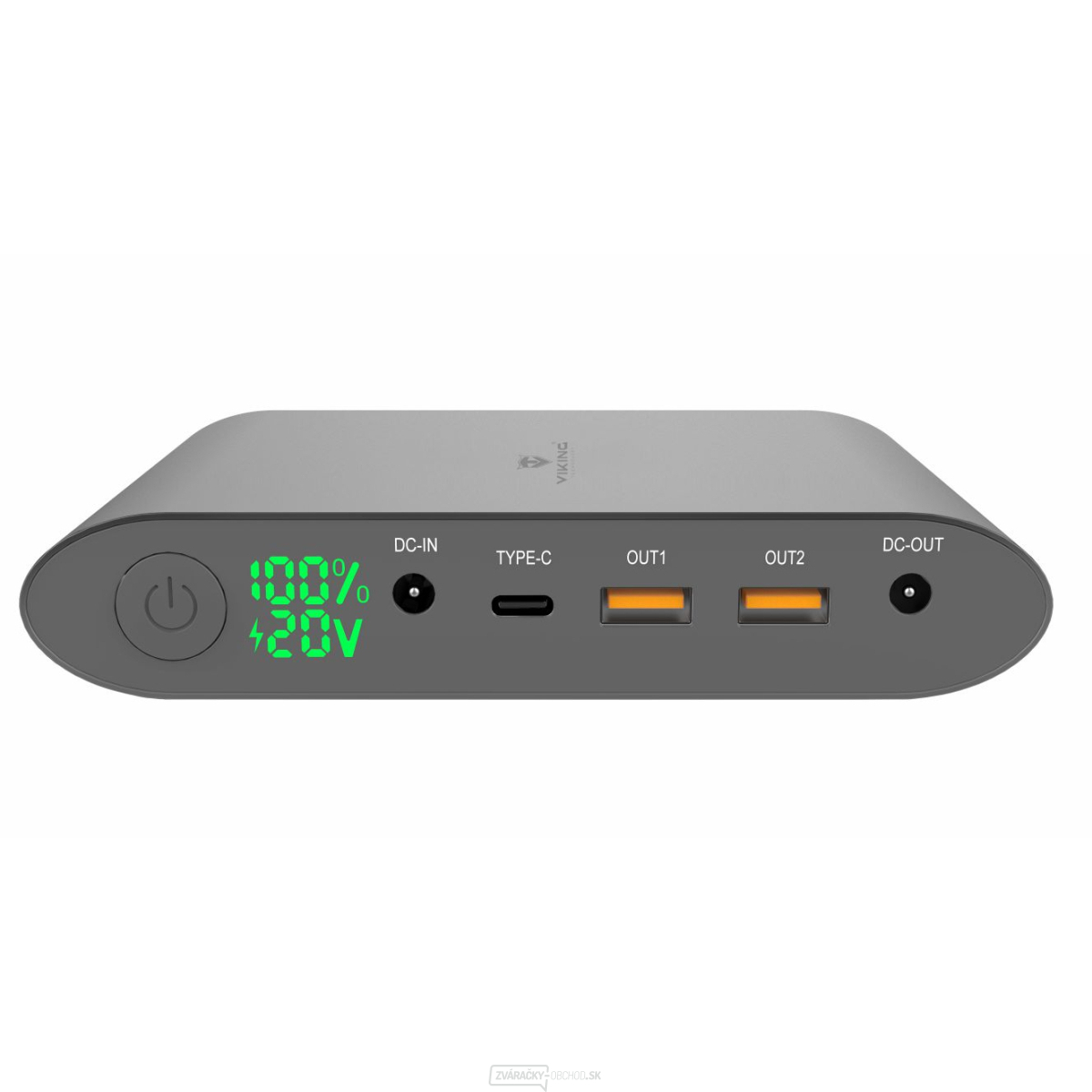 Notebook powerbank Smartech II QC3.0 40000mAh - šedá