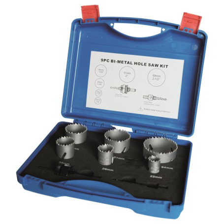 PTG Súprava bimetalových kruh. píl Co8, 9 dielov 274175009.10