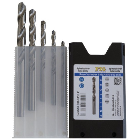 PTG Vrtáky Hartmetall-PROFILINE sada 5d. 4-10mm 280364505.10