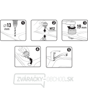 Dierkovač do plechu - skrutkový, O diery 35mm, CrV Náhľad