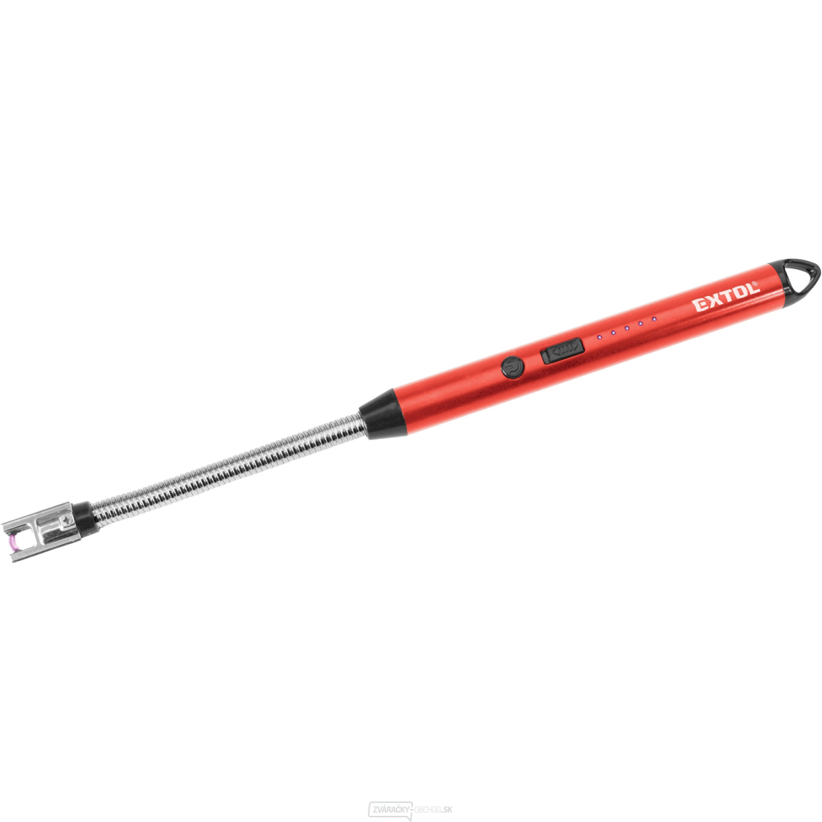 zapaľovač plazmový s tvarovateľným krkom as USB nabíjaním,, dĺžka 26cm