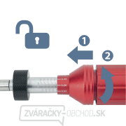 Skrutkovač momentový na hroty, 1/4