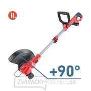 Kosačka strunová aku, SHARE20V, 30cm, 2Ah náhled