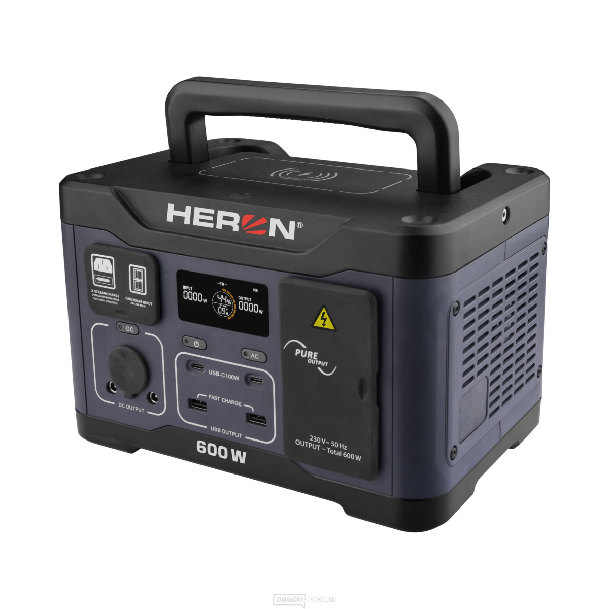 stanica nabíjacia, 600W, 512Wh